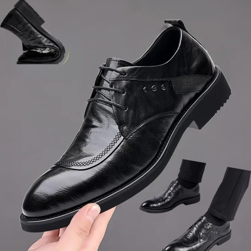 ドレスシューズ男性靴男性本革ビジネスフォーマルオックスフォード靴男高品質の革のローファー Zapatos Hombre