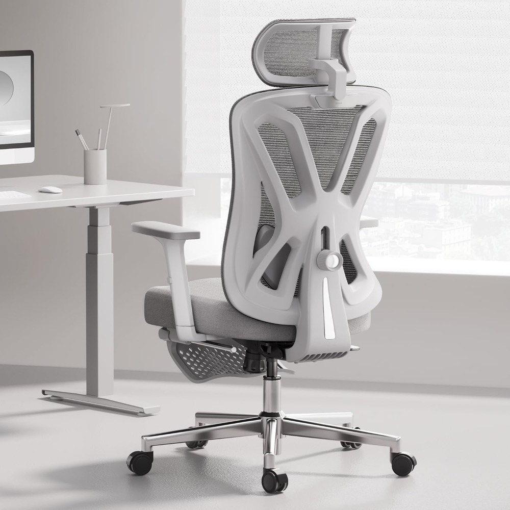 P5 Ergonomic Office Chair, Desk with Adjustable Lumbar Support and Height, Comfortable Mesh Computer , Customized