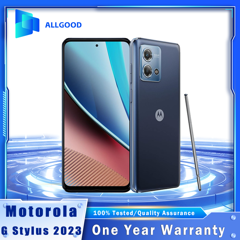 Motorola Moto G Stylus 2023 XT2317 6.5 インチ 64GB 50MP デュアルカメラ Helio G85 NFC ステレオ スピーカー ドルビー アトモス Android 携帯電話