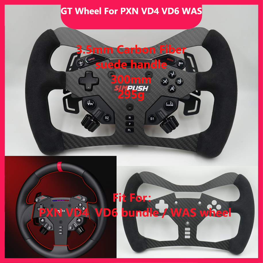 SIMPUSH フォーミュラ F1 レーシング Sim ホイール Mod GT3 GT4 Sim レーシング Simracing PXN VD4 バンドル VD6 バンドル WAS ホイール