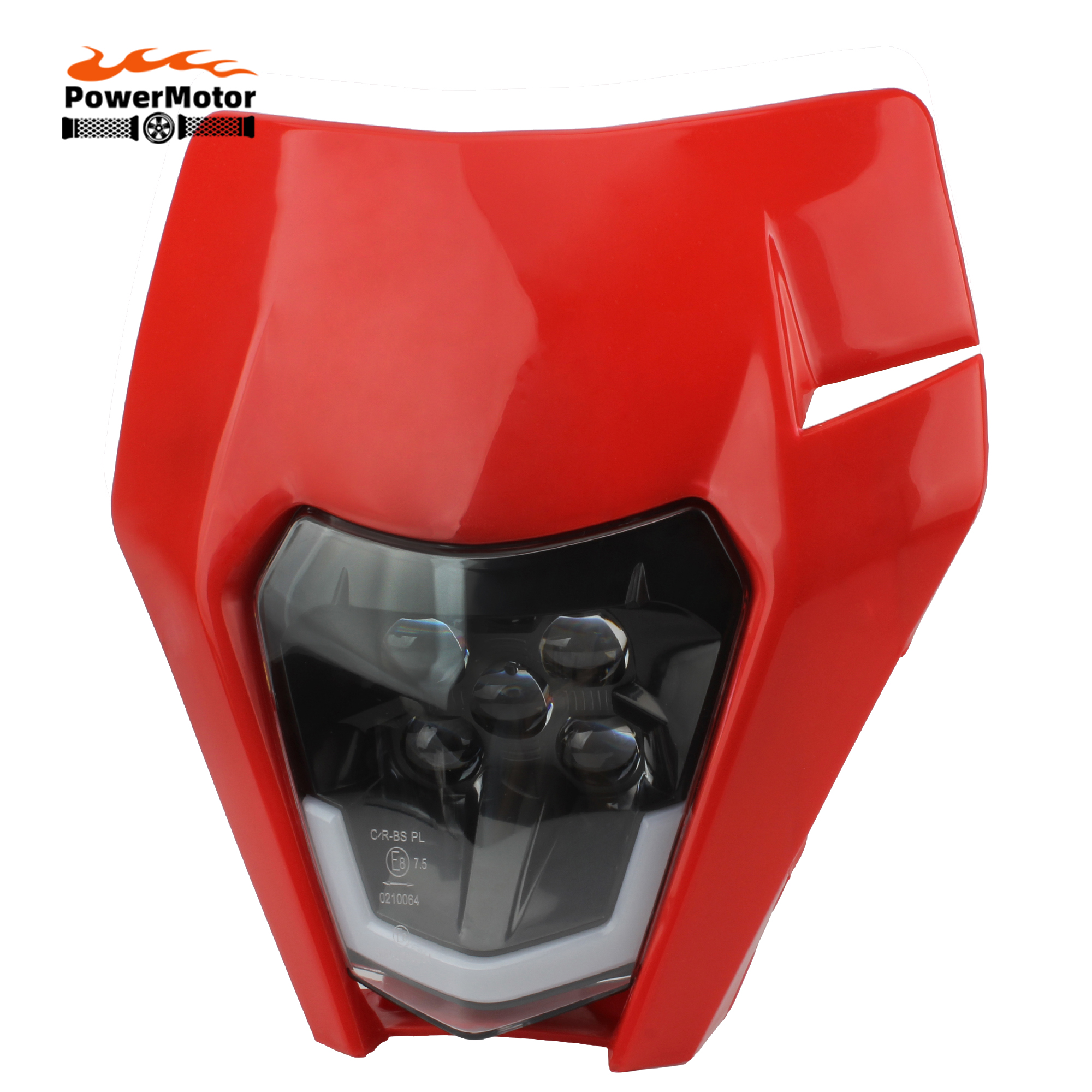 KTM ヘッドライトプレートオートバイダートバイク Led ヘッドライトエンデューロ EXC 300 XC SX 125 250 350 450 モトクロスヘッドランプ