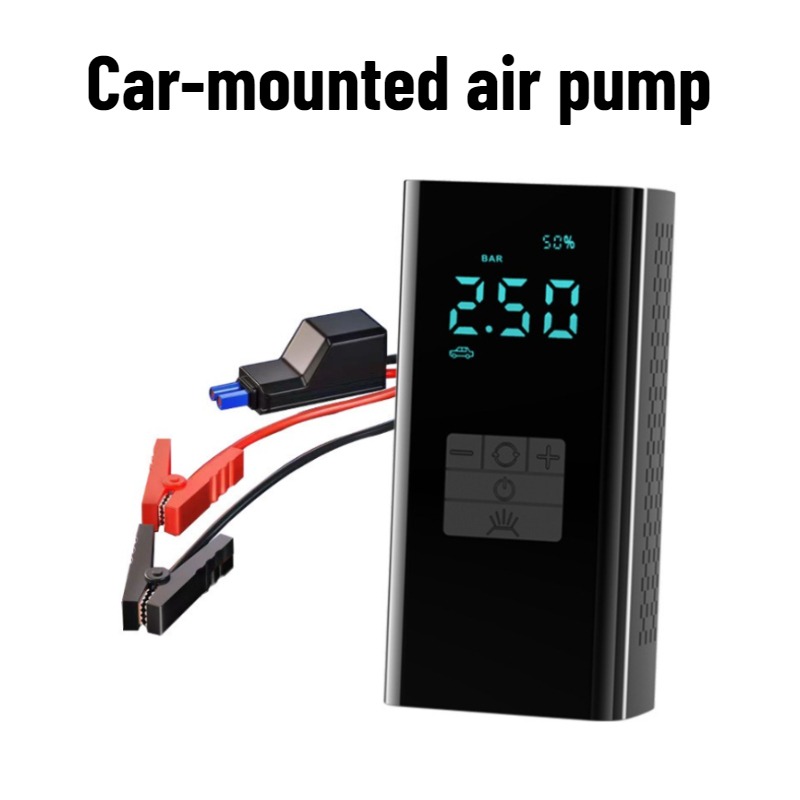 12V 車緊急ジャンプスターターエアコンプレッサーポータブル電源銀行モバイルバッテリー自動車アクセサリー