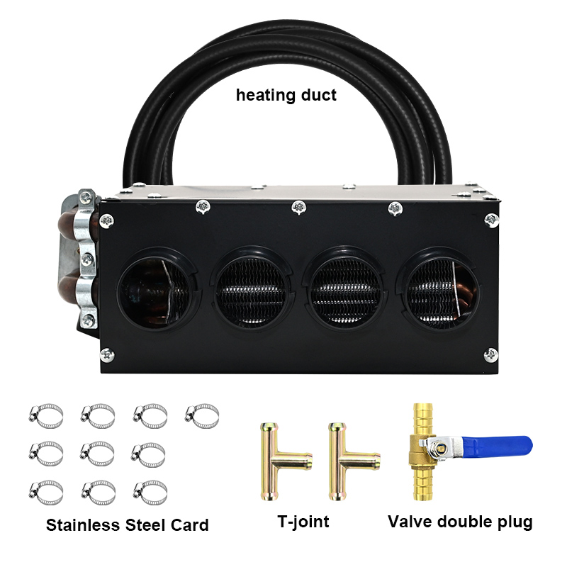 ユニバーサルカーヒーター接続タンク加熱ファン 12 V/24 V バントラックブルドーザーショベルエアウォーマーデフロスター