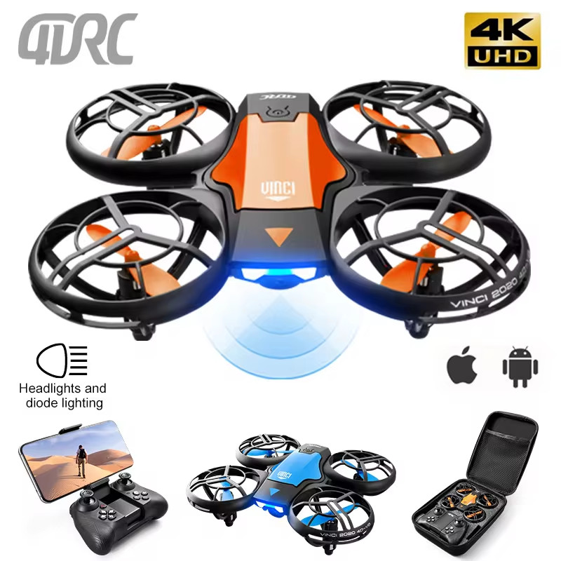 4DRC V8 WIFI FPV ドローン広角 HD 4K カメラ高さホールド RC 折りたたみ Quadcopter Dron ヘリコプターギフトおもちゃ