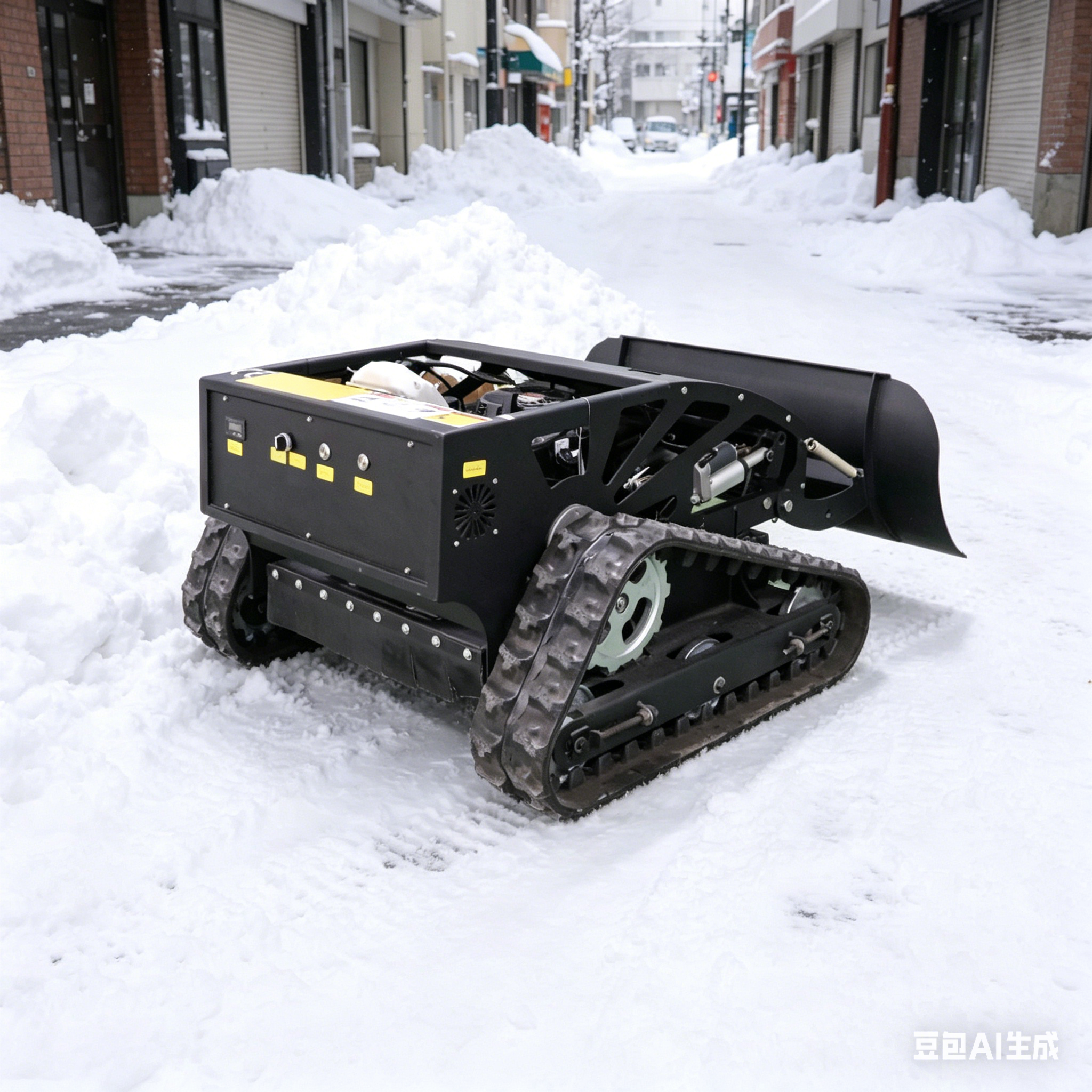 カスタマイズされた遠隔制御除雪機、全地形追従式除雪機、家庭用道路除雪および芝刈り