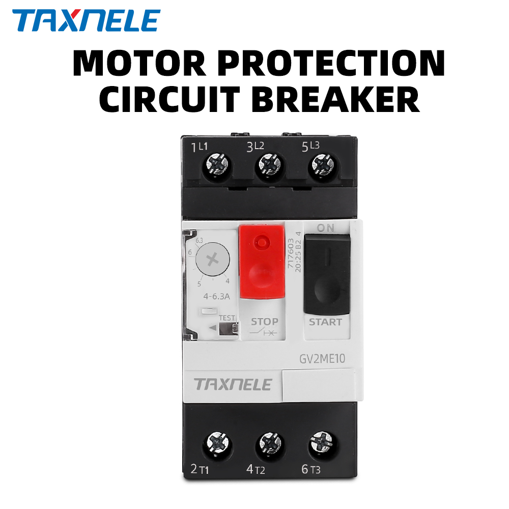 GV2ME GV2 モータースタータープロテクターモーターサーキットブレーカー過負荷短絡保護 3P 熱磁気 MPCB GV2-ME