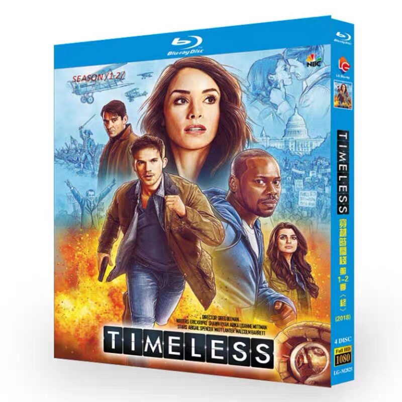 Crossing Lines シーズン 1 ～ 2 ブルーレイ高解像度米国 TV シリーズ BD ディスク ボックス セット (英語と繁体字中国語付き)