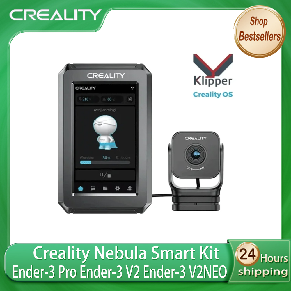 Creality Nebula Pad 4.3 インチ タッチ スクリーン Nebula カメラ、高速印刷機能付き Ender 3 /Ender-3 Pro/Ender-3 V2 / NEO 用