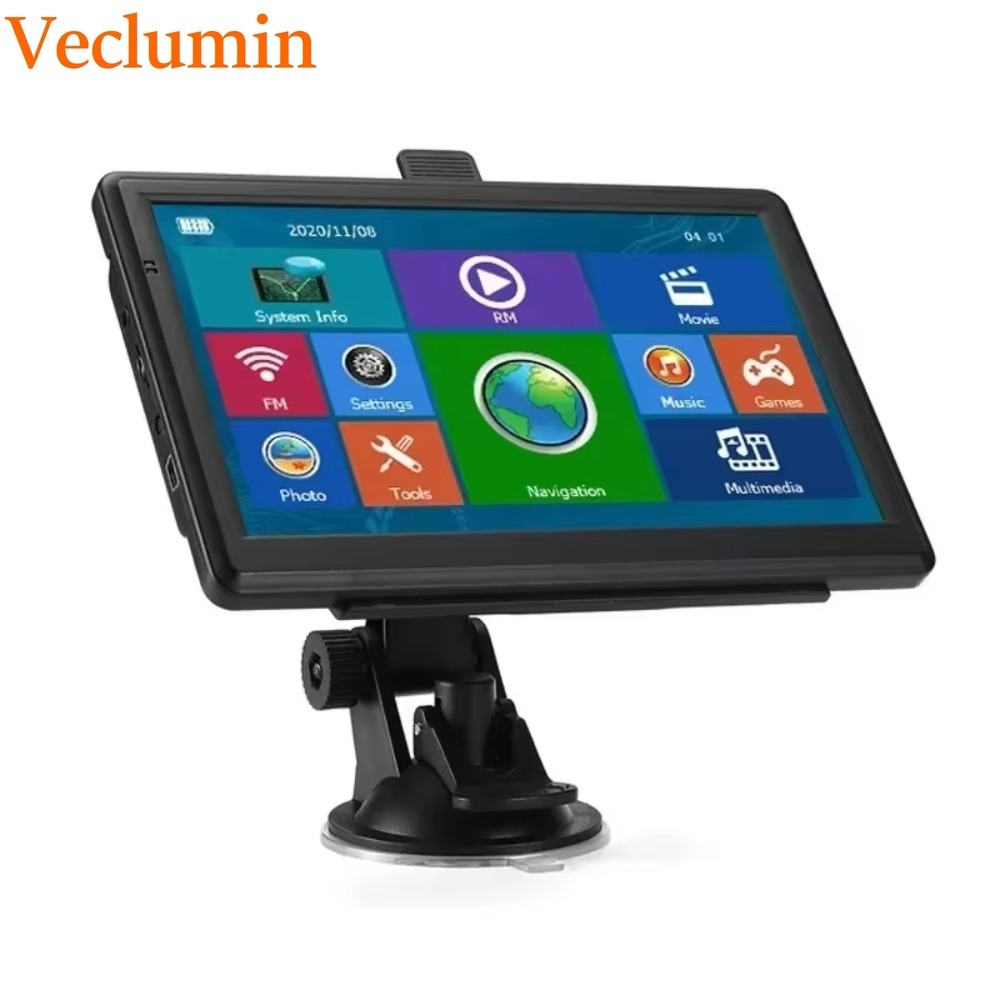 Veclumin 車 GPS ナビゲーション X20-2 7 "8G 256M 多機能タッチスクリーン IGO マップには言語と音声 GPS ナビゲーションが付属しています