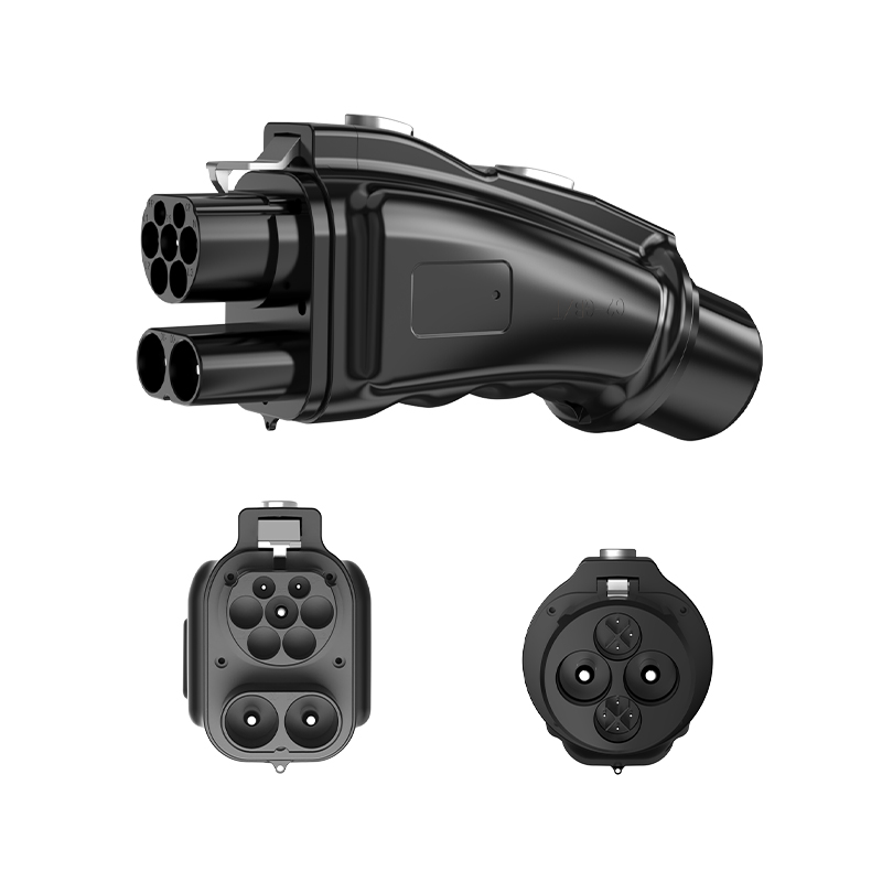 EV 充電器 CCS2 - CHAdeMO 変換アダプタ DC 250A 1000V 250KW CCS コンボ 2 - 日本の電気自動車充電アダプタ