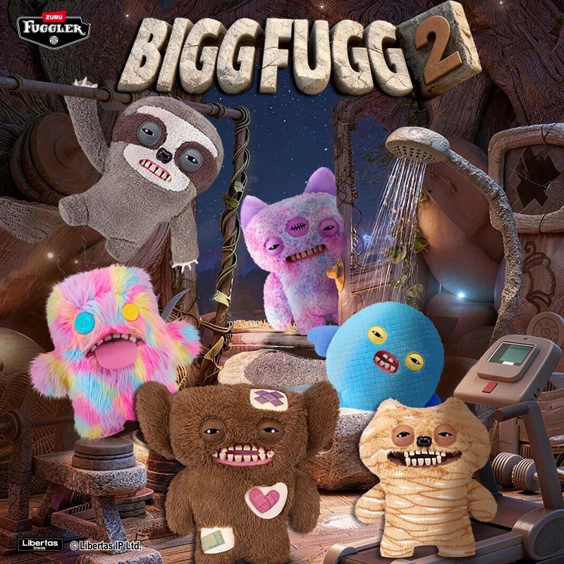 Fuggler ファンタズマル巨大シリーズぬいぐるみ人形ファンコレクションビッグサイズ Fuggl ぬいぐるみ面白い醜いクリスマス誕生日ギフト 48 センチメートル