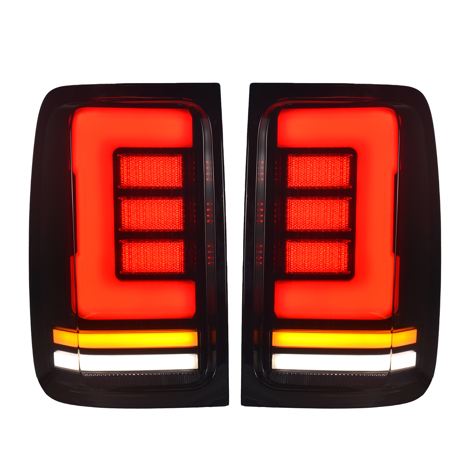 自動 LED ランプ Vw アマロック V6 リアライトとターンシグナル Storbe リバースライト Vw アマロック V6 ランプ 2008-2020 ピックアップ車