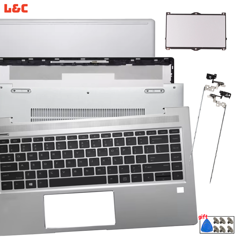 新しい Probook 440 445 G6 G7 Zhan 66 Pro 14 G2 G3 LCD バックカバー/パームレスト/キーボード/ボトムケース/タッチパッド/コンピュータ交換部品