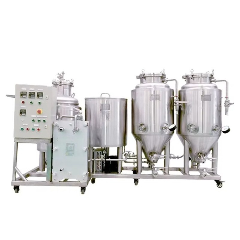 50l 100l 200l 250l 300l 400l 500l 600l 800l 1000l ステンレス鋼ジャケット付き円錐形ビール発酵槽タンク