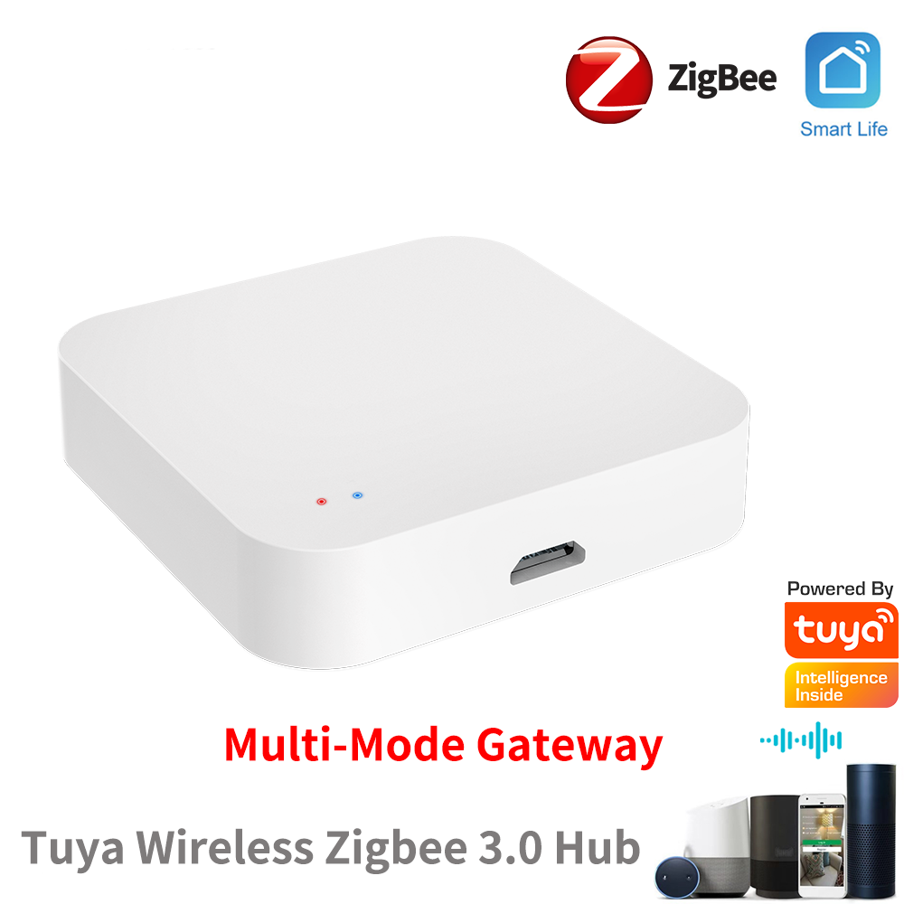 Tuya Zigbee ワイヤレス ハブ ゲートウェイ、スマート ライフ経由 Zigbee デバイスのスマート ホーム オートメーション用 Alexa Google Home と連携