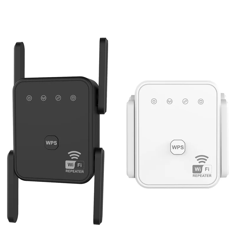 高利得アンテナ付き 300Mbps WiFi 信号エクステンダー 強力なインターネット ブースター ホーム オフィス向け長距離ワイヤレス エクステンダー