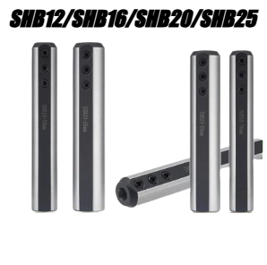 SHB12 SHB16 SHB20 SHB25 3 ミリメートル 4 ミリメートル 5 ミリメートル 6 ミリメートル 7 ミリメートル CNC 旋盤カッターホルダーナイフポーチ内部減速スリーブ