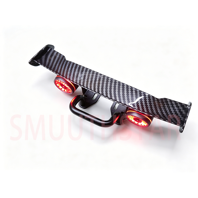電動スケートボード 4 輪 LED ハンドルバーライト夜間走行フロントリア LED ランプスケートボードの装飾安全照明