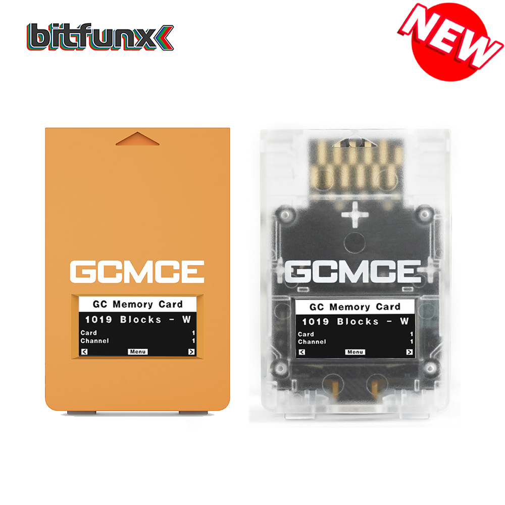 Bitfunx GCMCE FlipperMCE メモリ カード リーダー アダプター NGC GameCube Wii (RVL-001) ゲーム コンソール用ストア セーブ用