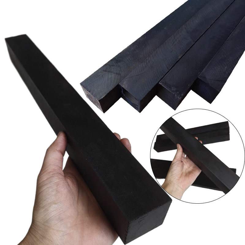 紫檀黒檀沈没木 DIY 高密度彫刻木材黒クラフト作成材料