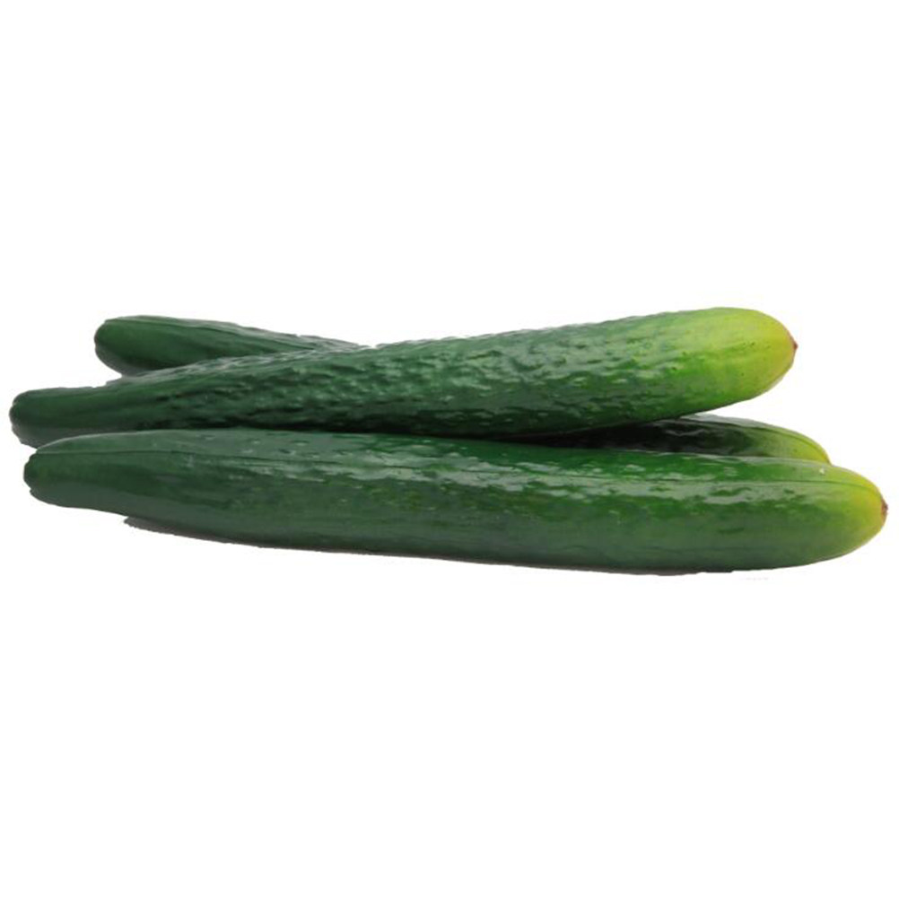 27 センチメートルリアルな人工キュウリ写真撮影プロップリアルな野菜の装飾小売店ホームキッチンサイドボードディスプレイ