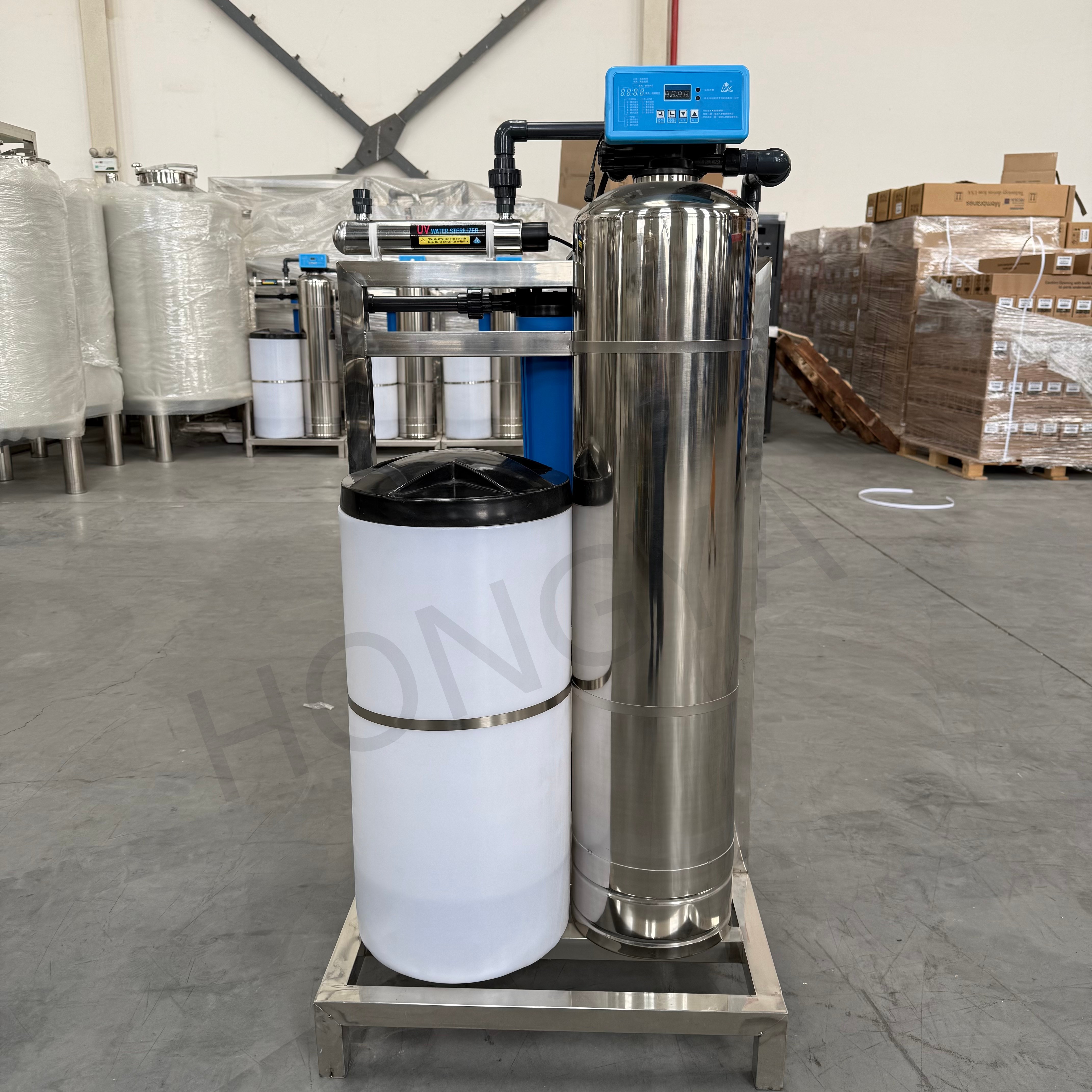蒸気ボイラー 軟化水フィルター 商業用軟水器 軟化システム 水ろ過