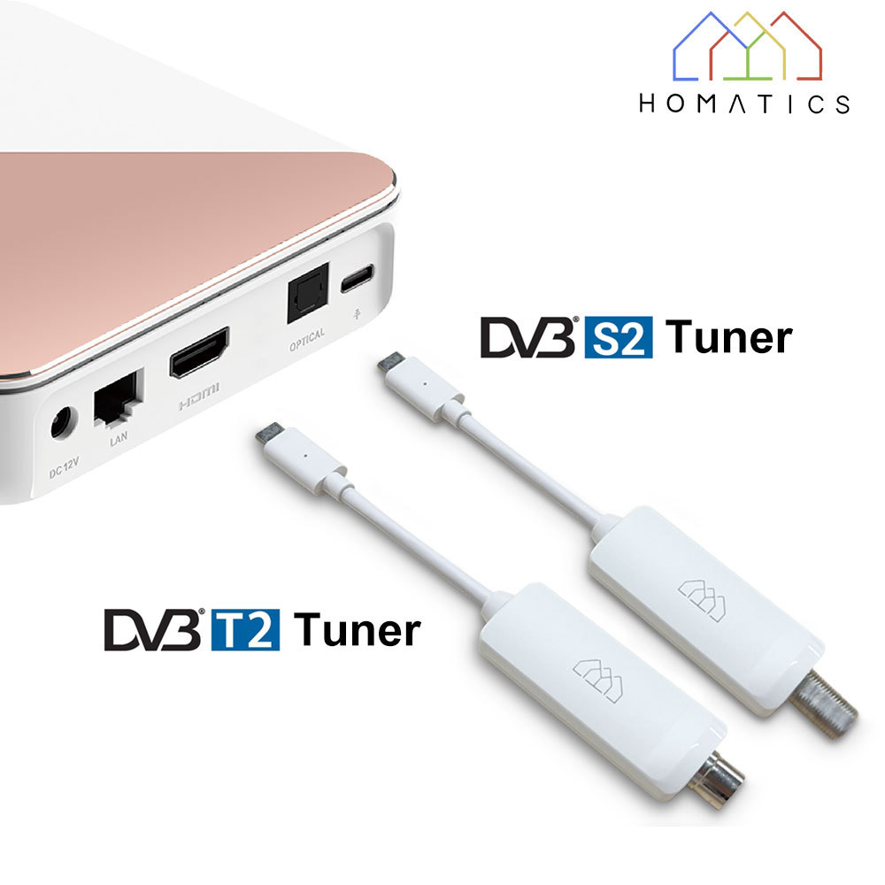 スマート HOMATICS DVB-T2 DVB-S2 S2 T2 チューナー衛星 TV 受信機 Homatics Android TV ボックス R Lite 4K プラス RockTek G2 KICKPI KP1 用