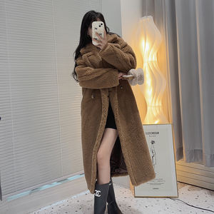女性向けの、ファッショナブルな無地カシミヤロングヘアトレンチコートを工場直販で販売しています。