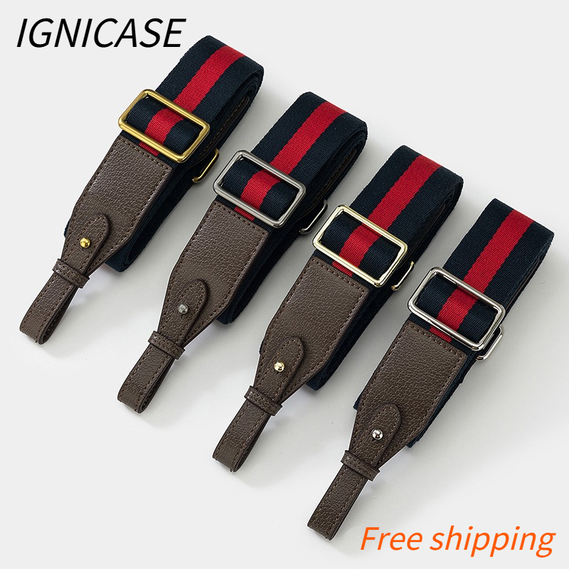 IGNICASE 新しいショルダークロスボディバッグワイドバッグストラップ男性と女性のバッグユニバーサル変換調節可能なショルダーストラップ