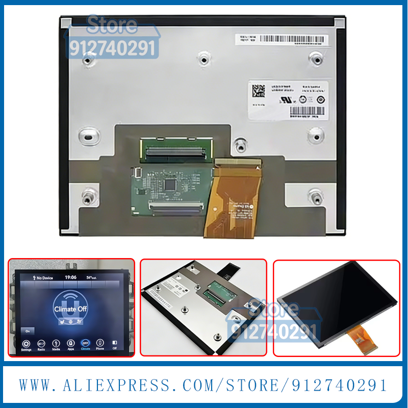 LA084X01-SL01 LA084X01-SL02 LA084X01-SL03 オリジナル新 8.4 インチ Lcd 表示画面クライスラージープコンパス 2018 VP4R 2017-2021