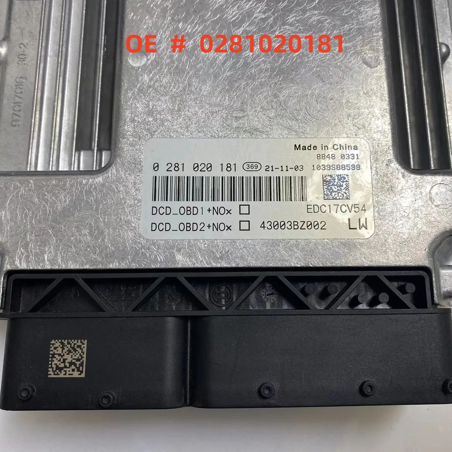 0281020181 0281 020 181 エンジンコンピュータボード ECU 電子制御ユニット EDC17CV54 Chaochai 東風 Dollyka 用
