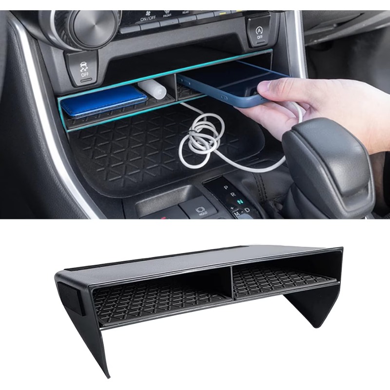 カーセンターコンソールオーガナイザートレイ補助収納ボックストヨタ RAV4 2025 2024 2023 2022 2021 2020 2019 アクセサリー