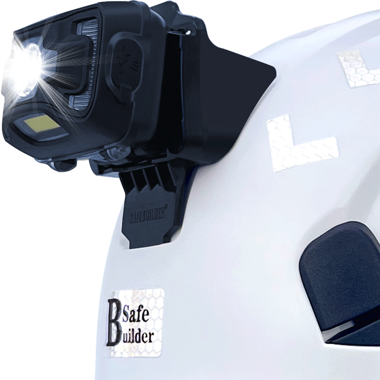 SHL01 CR06 および CR08 安全ヘルメット用ヘッドライト内蔵 安全ヘルメット用ヘッドランプ