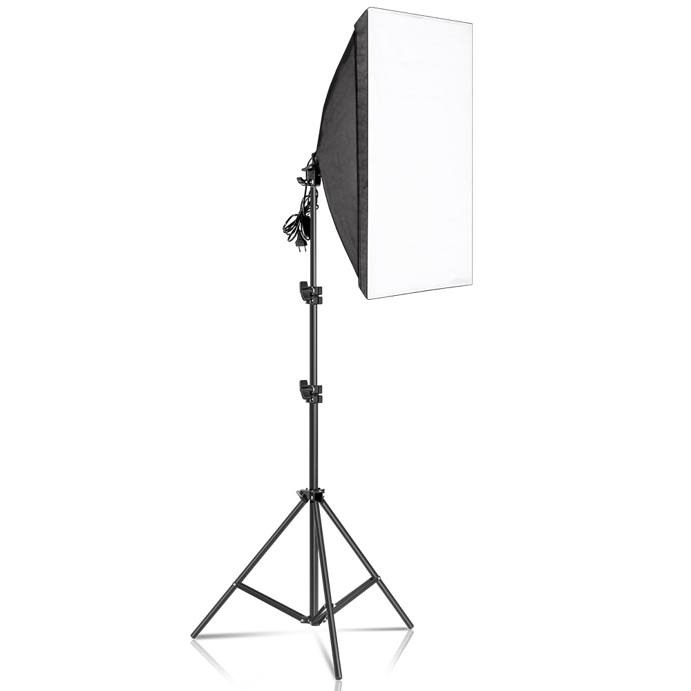 写真ソフトボックス照明キット 50 × 70 センチメートルプロフェッショナル連続ライトシステムソフトボックス写真スタジオ機器