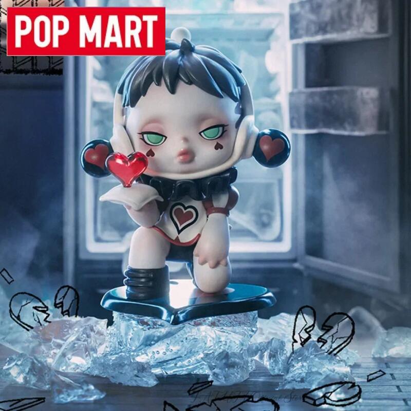 POP MART スカルパンダ日常ワンダーランドシリーズブラインドボックスおもちゃかわいいアニメアクションフィギュア Caixa Caja サプライズミステリーボックス人形