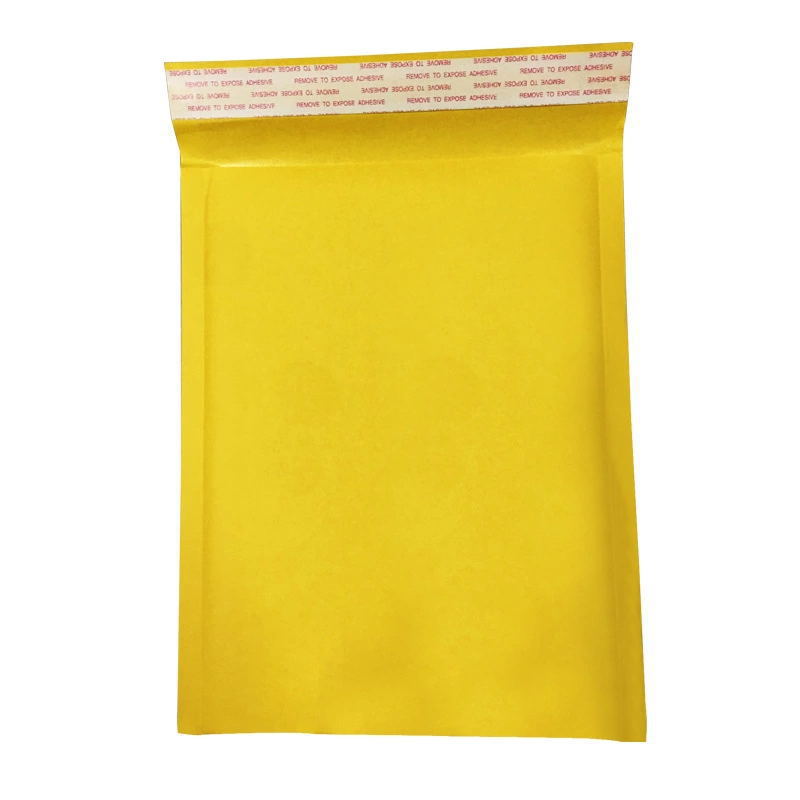 9個入り/ロット 45*35cm バブルバッグ封筒 バブル包装エクスプレスバッグ 黄色包装クラフト紙バブルパックフォームバッグ封筒バッグ