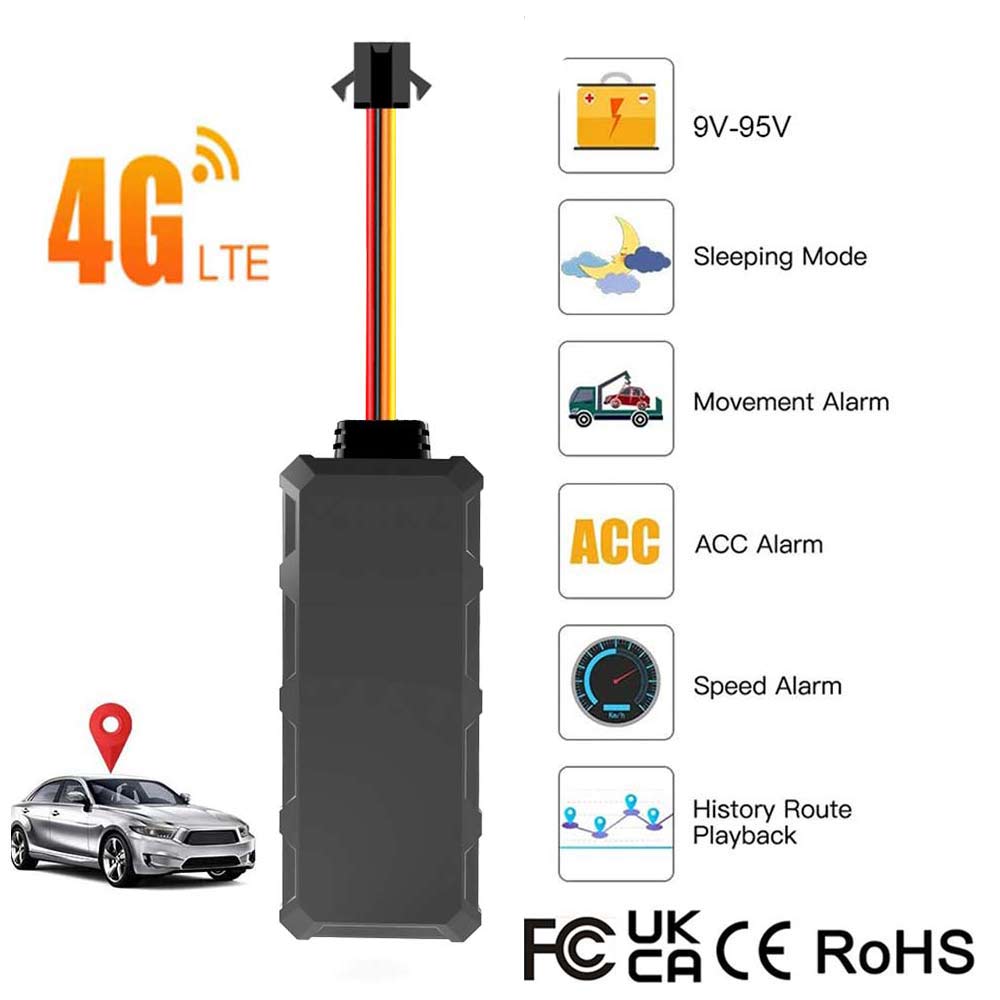 2025 4 グラム GPS トラッカー車 9-95V オートバイ 4 グラム GPS トラッカーカットオフオイルトラッカー自動 GPS GSM ロケーター追跡装置衝撃警報
