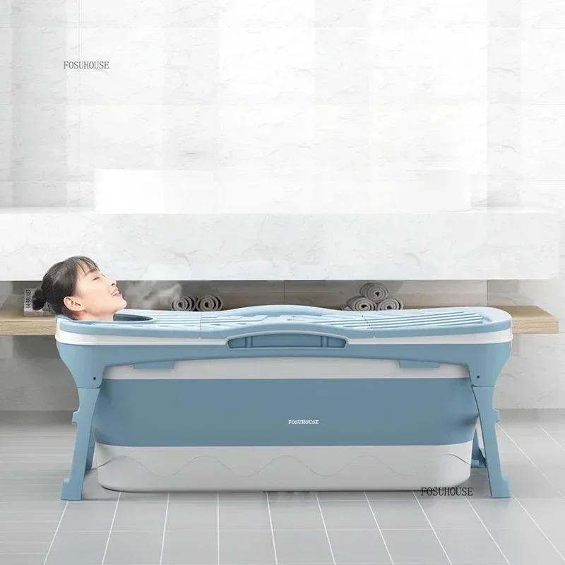 大人用折りたたみバス家庭用浴室大人用ポータブル浴槽ミニマリストバスルーム用品全身バス折りたたみ式浴槽