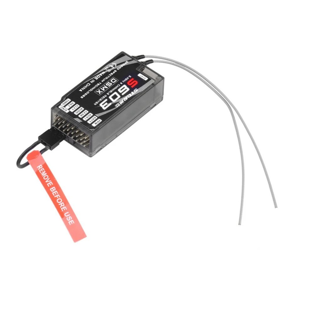 2.4G 6CH S603 RC レシーバー対応 JR Spektrum DSM-X DSM2 トランスミッター