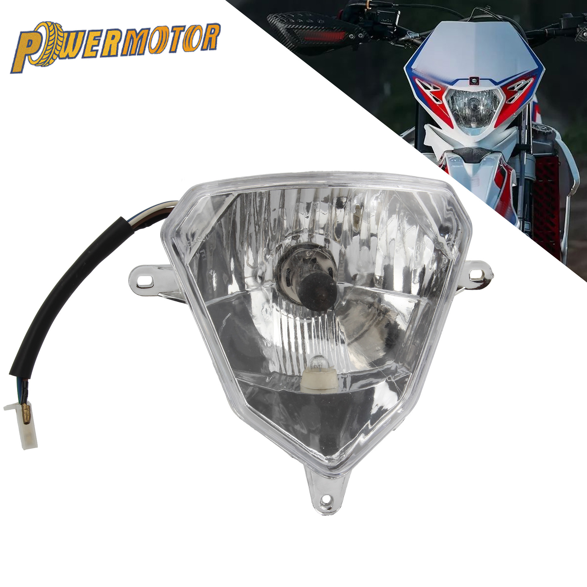 オートバイのヘッドライトベータ RR 50 125 250 300 LC 2010-2023 レーシングフェアリングエンデューロダートバイクモトクロス修正アクセサリー