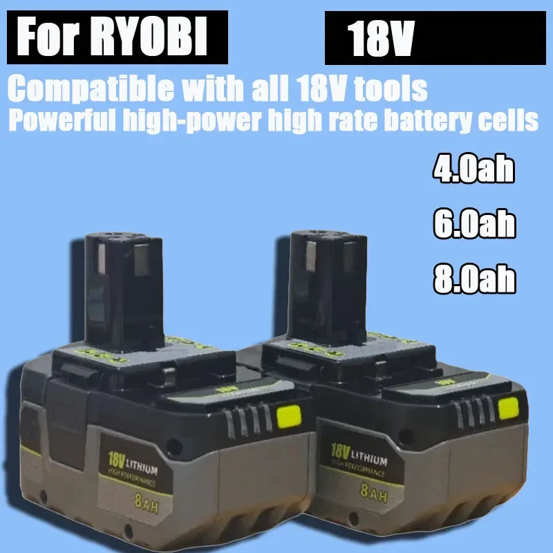 リョービ高性能リチウム電池 18V 低自己放電すべてのツールに適した P109 P108 P107 RB18L20