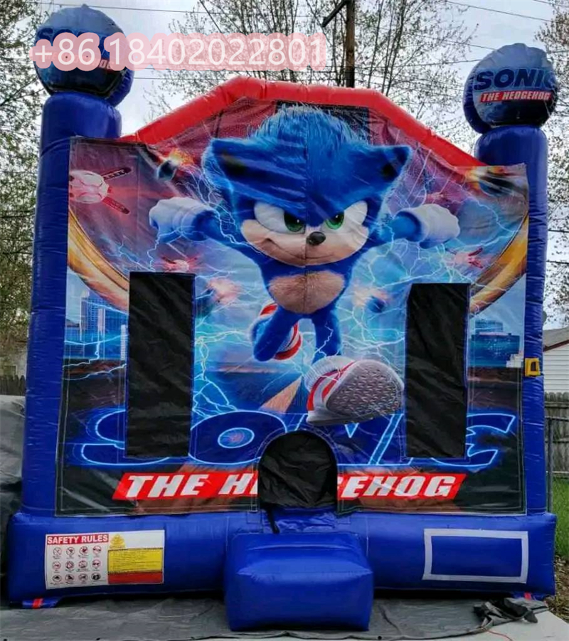 13x13 バウンスハウスインフレータブルバスケットボールフープインフレータブル弾む城パーティー用