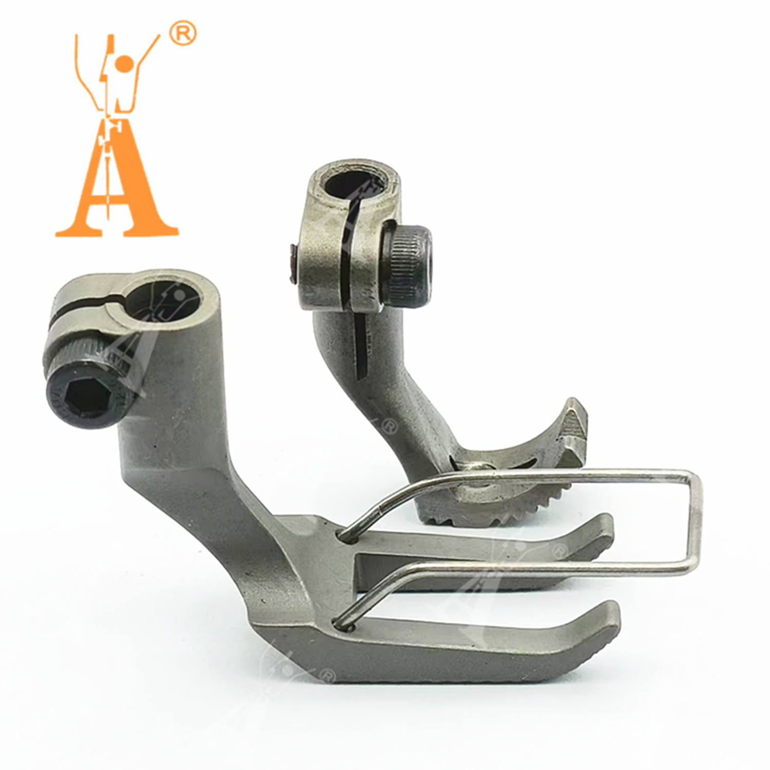 KP1525W Pfaff スチールウォーキングフット工業用ミシン押え金部品 91-149222-93+91-149215-04 1425 1525 1445