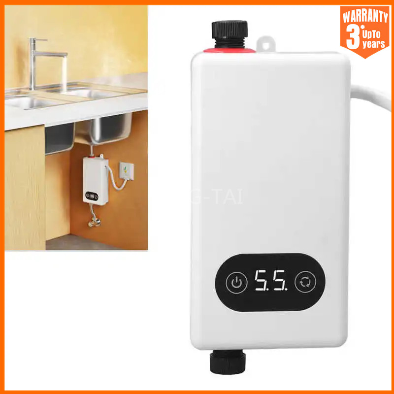 5500 ワットインスタント電気温水器メモリ機能周波数変換恒温給湯機 220V