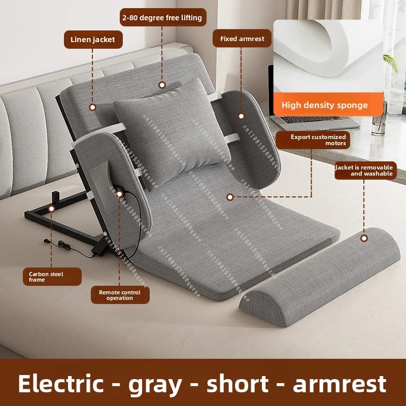Smart Electric Adjustable Bed Stand Assist Recliner Heavy Duty Hand Movement Home Care Hospital Bedroom Furniture