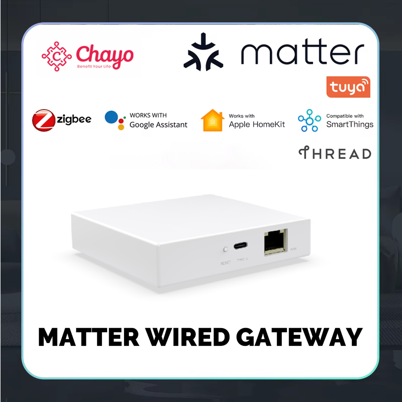 Matter Bridge Gateway、Tuya Zigbee Hub、Siri による音声コントロール、HomeKit、SmartThings、Google アシスタント、スマート ホーム