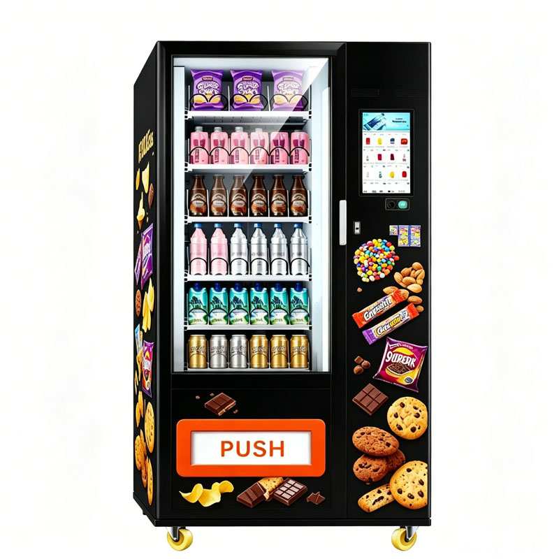 自動スナックおよび飲料の自動販売機公共エリアの卸売カスタマイズされたセルフ サービス小売キオスク