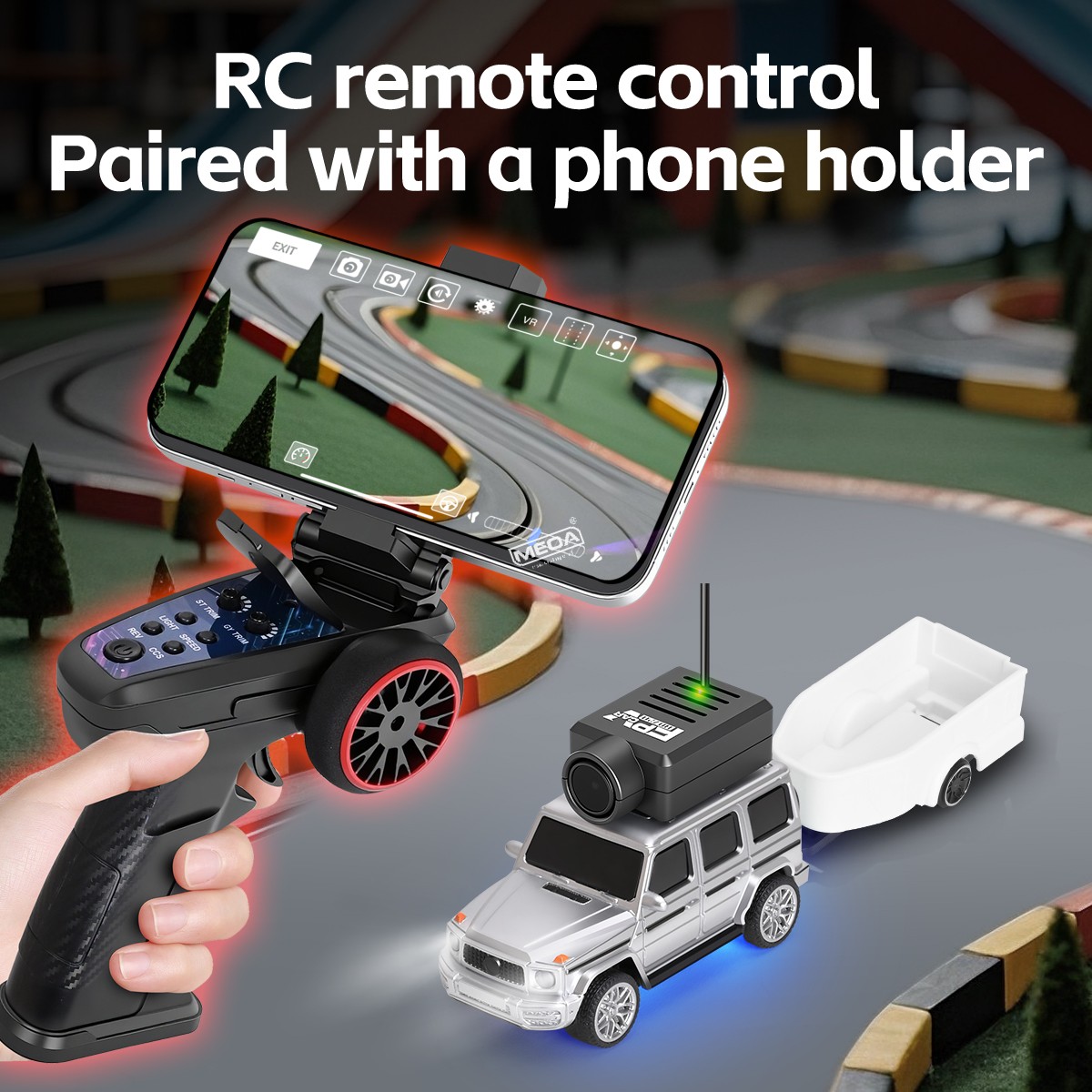 Wltoys 6405/6406 1/64 FPV 一人称視点ミニ RC カー