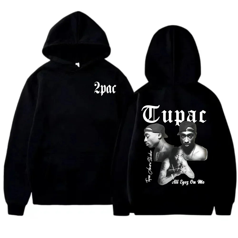 ラッパー トゥパック 2pac パーカー メンズ レディース スポーツウェア ニュートラル パーカー ファッション レター プリント柄 ヒップホップ スポーツウェア カジュアル