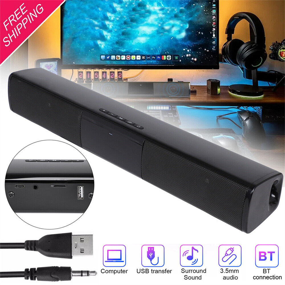 ホームシアターサウンドシステム Bluetooth スピーカーコンピュータスピーカーテレビサウンドバー有線ワイヤレス低音サブウーファースピーカー